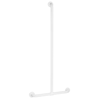 Barre de maintien en T Basic blanc