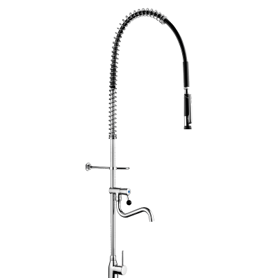 Combiné de prélavage monotrou avec mitigeur