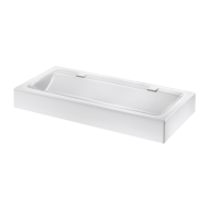 454120-Lavabo collectif suspendu MINERALCAST