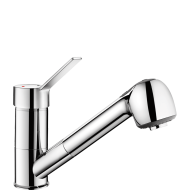 2211EP-Mitigeur d'évier à équilibrage de pression avec douchette extractible