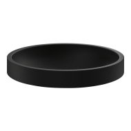 120670BK-Vasque à poser noire RAVA