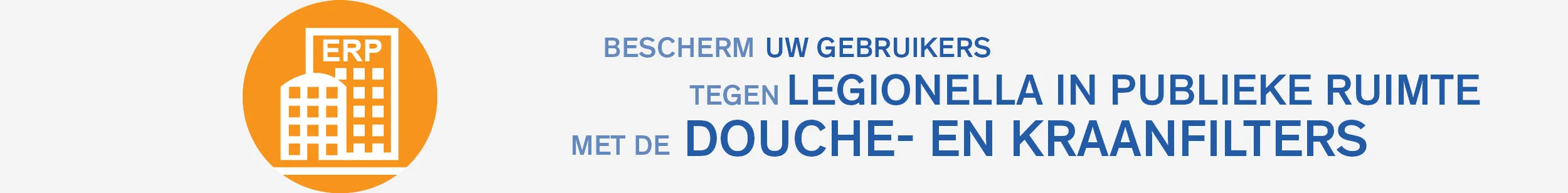 Bescherm uw gebruikers tegen legionella in publieke ruimte met douche- en kraanfilters