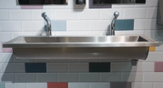 Lavabo collectif Inox CANAL