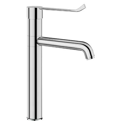 Encombrement spécifique : bec haut avec une avancée importante (saillie)