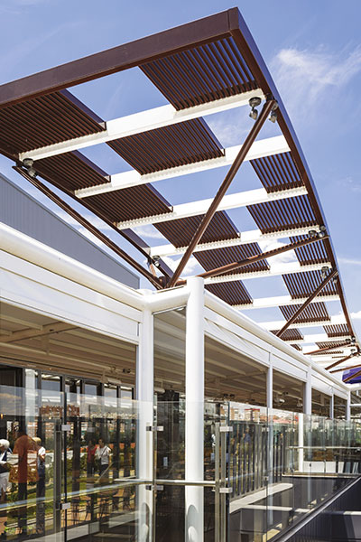 SHOPPING À CIEL ÉCLAIRÉ