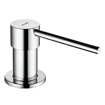 Distributeurs de savon liquide sur vasque