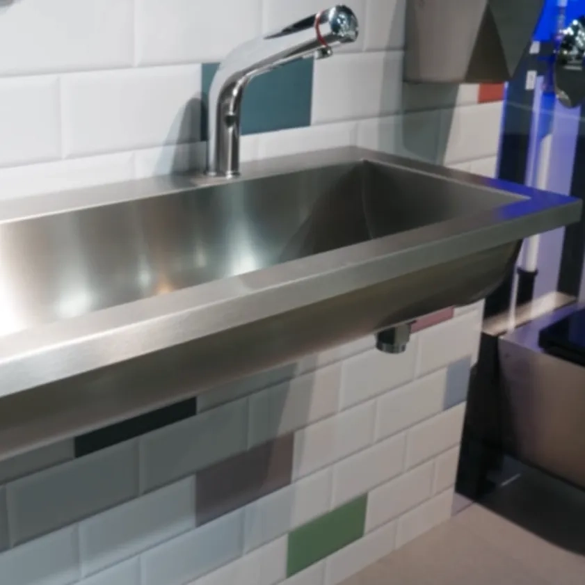 Lavabo collectif Inox CANAL