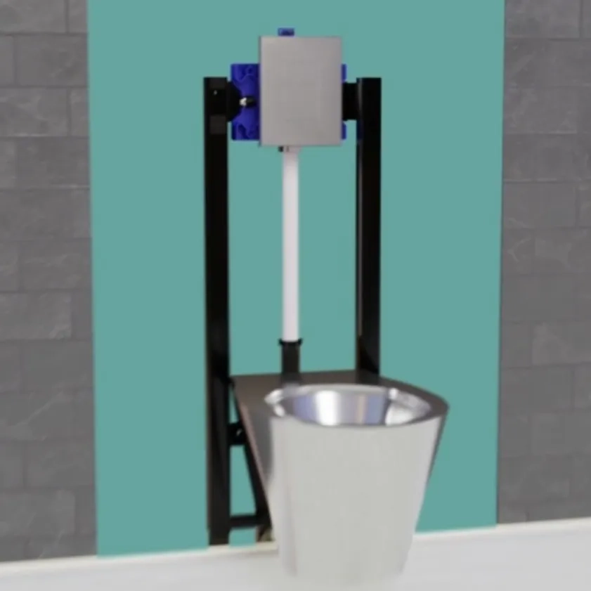 Chasse d'eau directe WC : disponibilité immédiate
