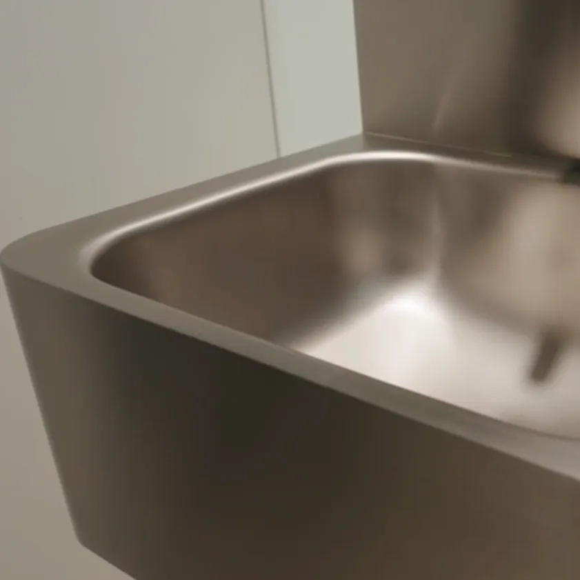 Lavabo hospitalier Inox